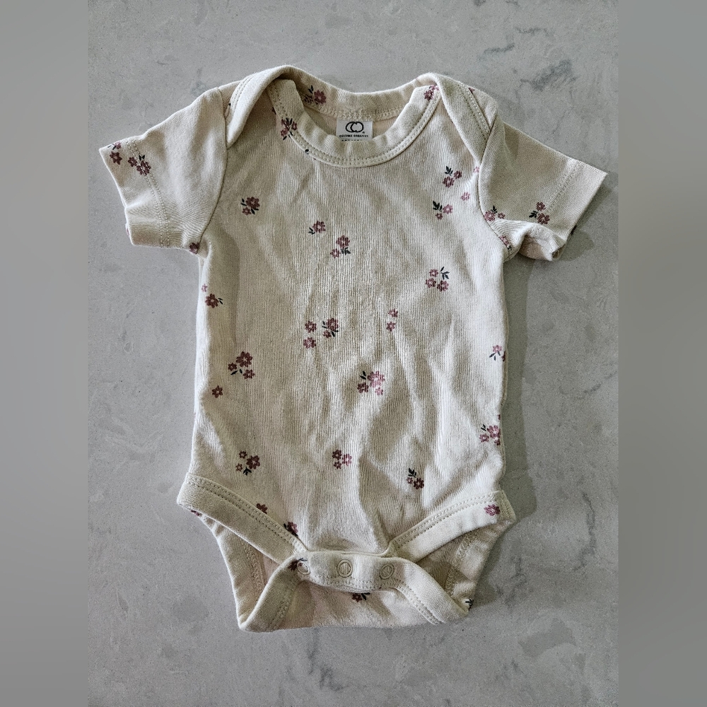 Colored Organics Short Sleeve Bodysuit